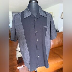 🖤 Steady Clothing V8 Men's Gray Button-Up Shirt